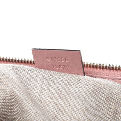 Gucci Soft Microguccissima Small Zippered Satchel Soft Pink 7 of 19