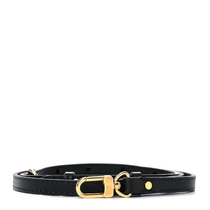 Louis Vuitton Calfskin Shoulder Strap Black 1 of 4