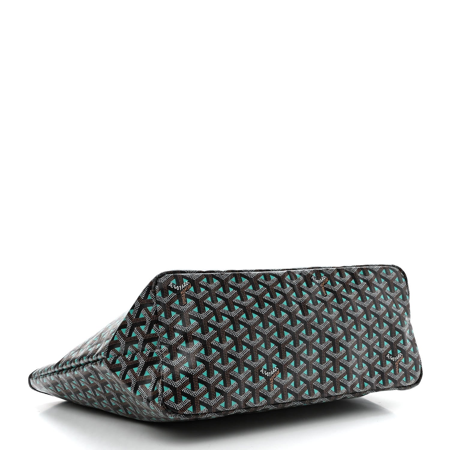 Goyard Goyardine Saint Louis Claire Voie PM Black Blue 5 of 15