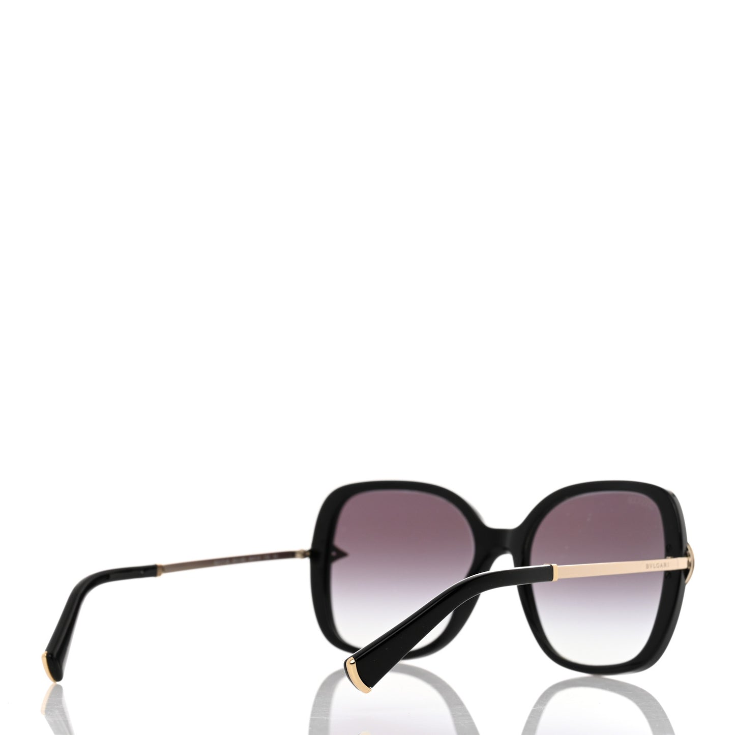 Oversized Crystal Sunglasses 8217-B Black