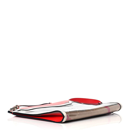 Christian Louboutin PVC Skypouch Crossbody Clutch Kraft Latte 4 of 11