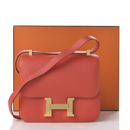 Hermes Epsom Constance 24 Rose Jaipur 11 of 11
