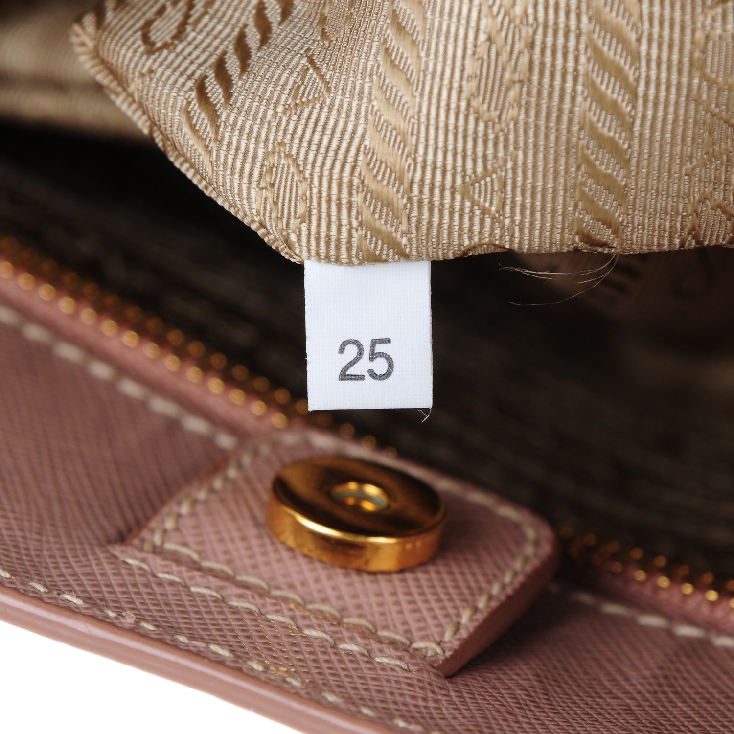 Prada Saffiano Lux Large Tote Cammeo 7 of 8