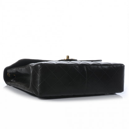 Chanel Lambskin Jumbo Flap Black 5 of 10