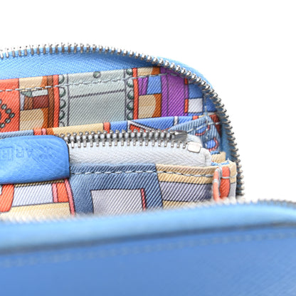 Hermes Epsom Silk'In Compact Wallet Bleu Paradis 7 of 10