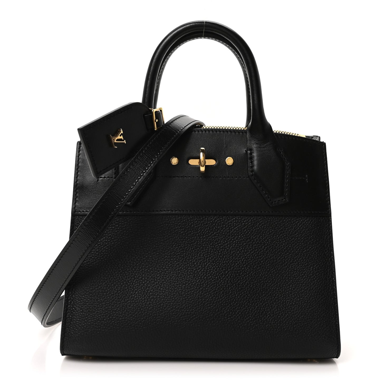 Calfskin City Steamer Mini Black