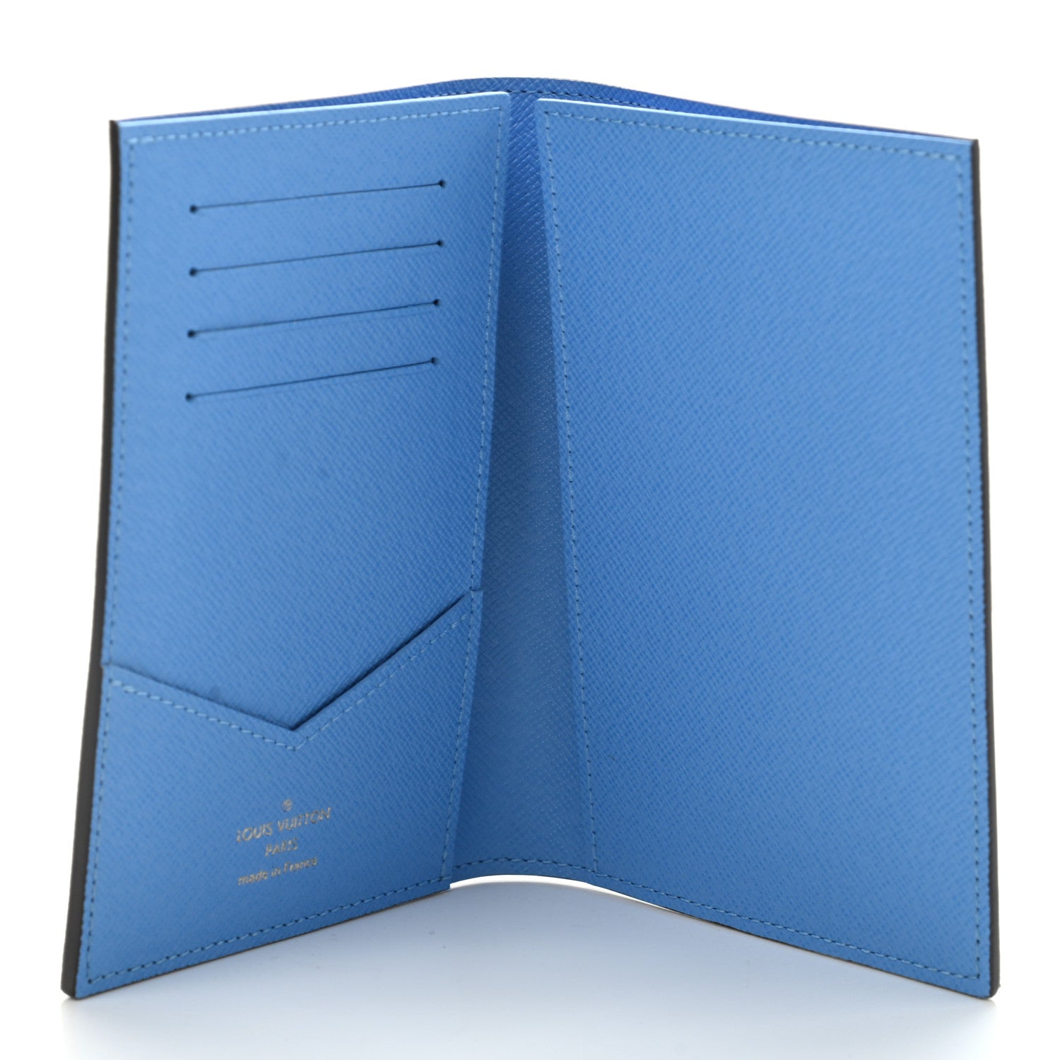 Louis Vuitton Monogram 2021 Christmas Animation China Passport Cover Myosotis Blue 5 of 6