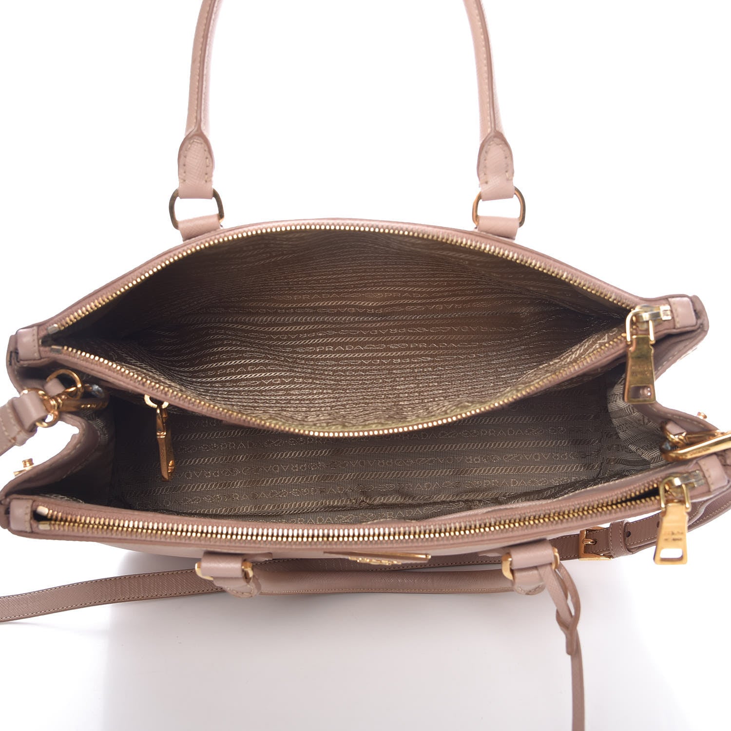 Prada Saffiano Medium Galleria Double Zip Tote Cammeo 5 of 36