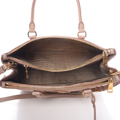 Prada Saffiano Medium Galleria Double Zip Tote Cammeo 5 of 36