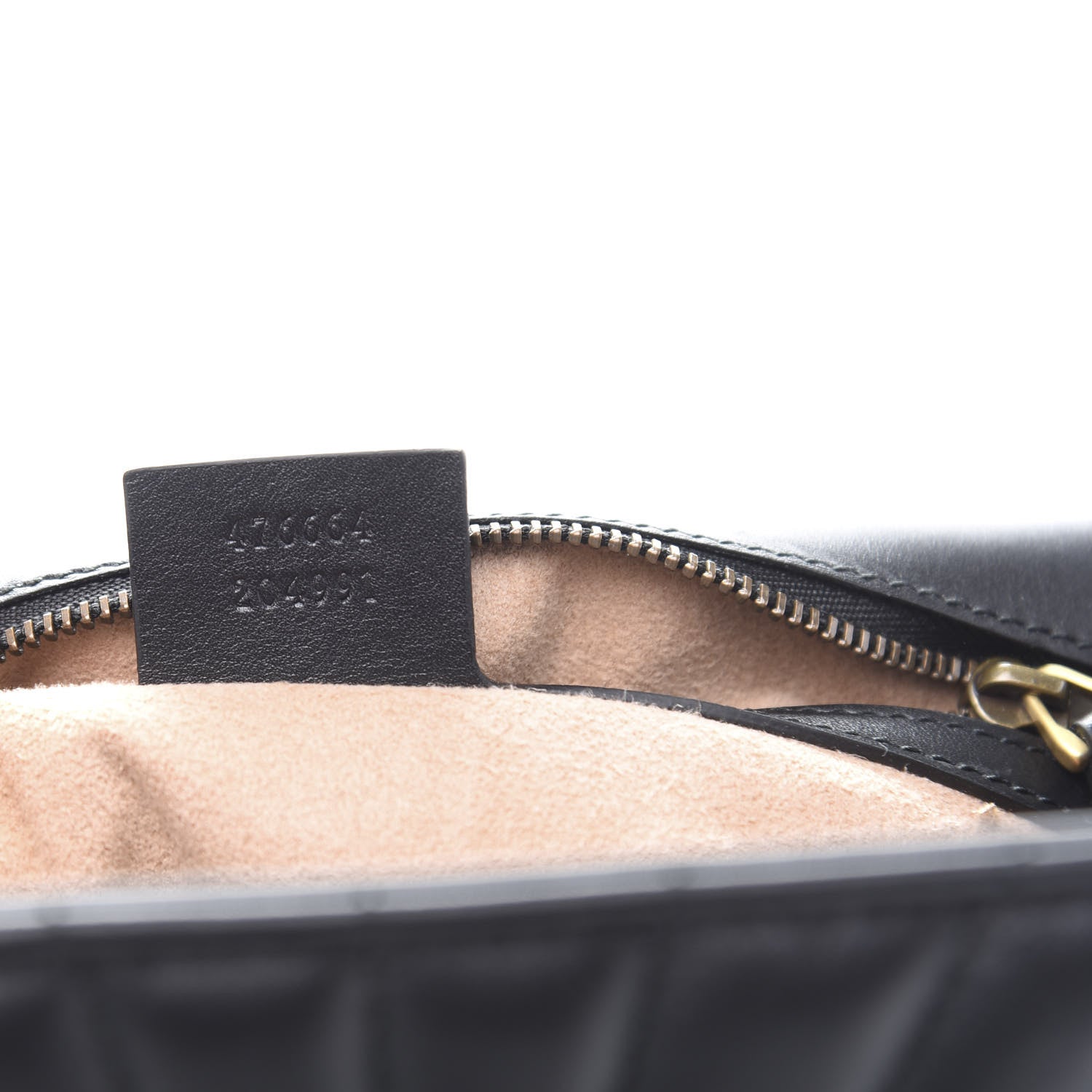 Gucci Calfskin Bamboo Trapuntata Queen Margaret Backpack Mystic White Black 8 of 12