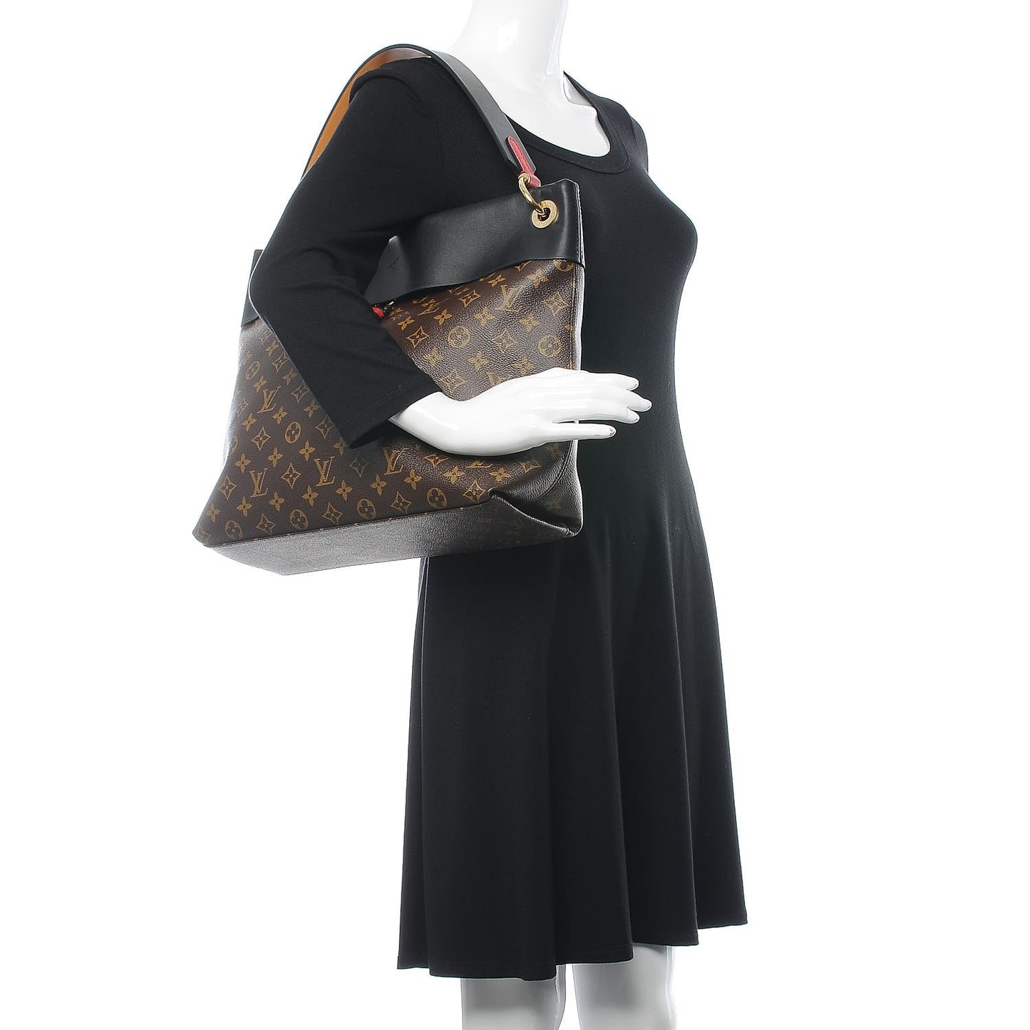 Monogram Tuileries Hobo Black
