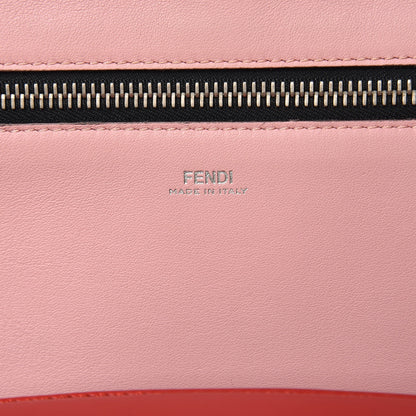 Fendi Vitello Baltico Dolce Shiny Nappa DotCom Satchel Caipiroska Bubblegum 10 of 11