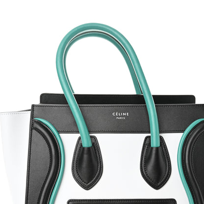 Celine Smooth Calfskin Micro Tri-Color Luggage Frost 12 of 12