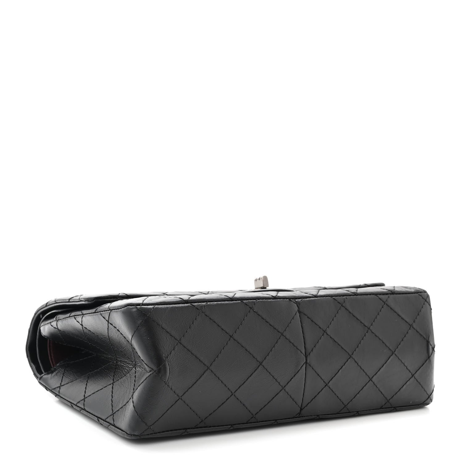 Chanel Aged Calfskin Quilted 2.55 Reissue 226 Flap Black 4 of 12