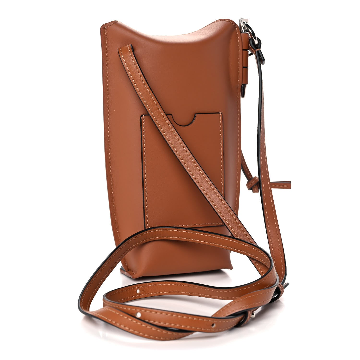Loewe Smooth Calfskin Mini Gate Pocket Black Tan 3 of 12
