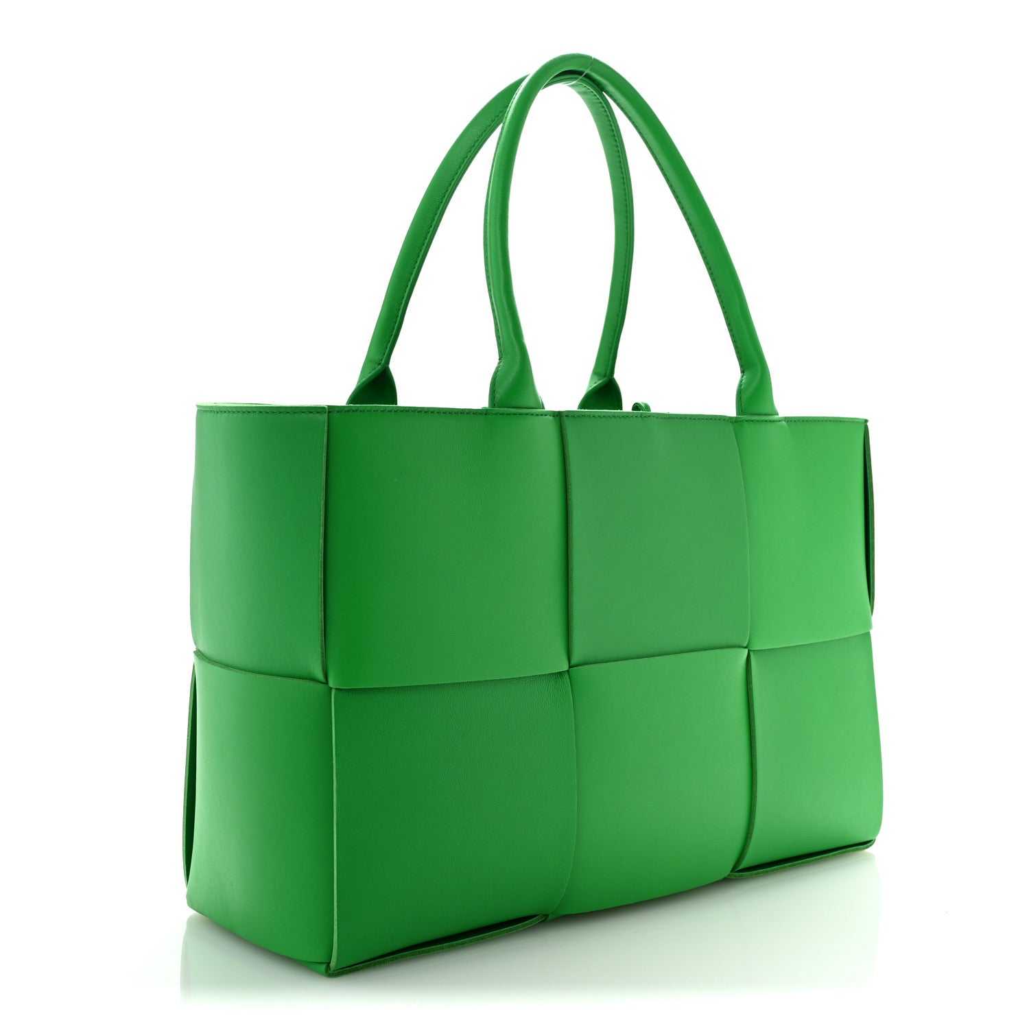 Bottega Veneta Nappa Maxi Intrecciato Medium Arco Tote Parakeet 4 of 11