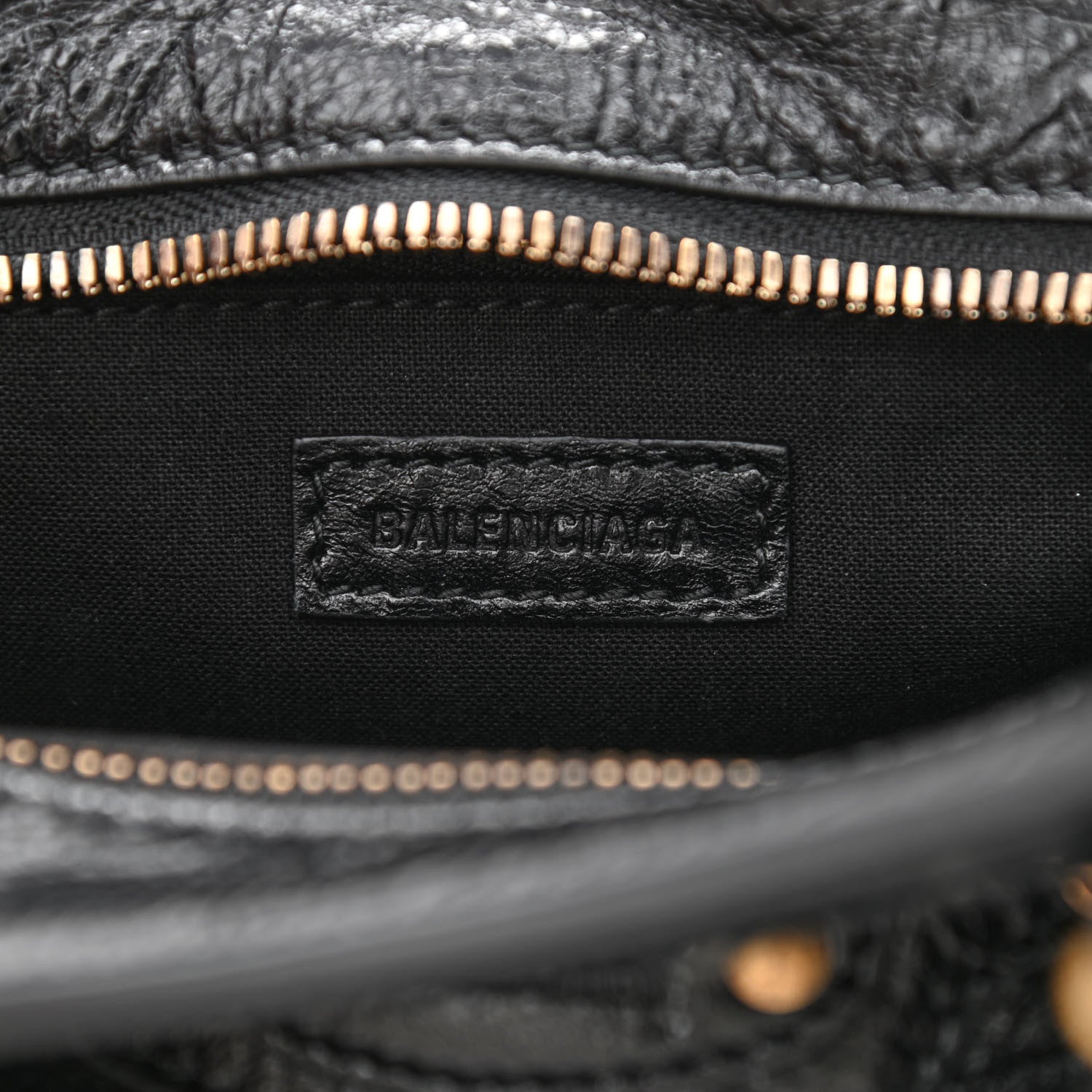 Balenciaga Agneau Neo Classic Hardware Pins Mini City Black 10 of 11