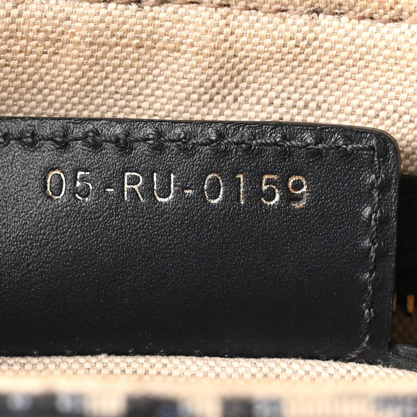 Oblique Saddle Bag Blue