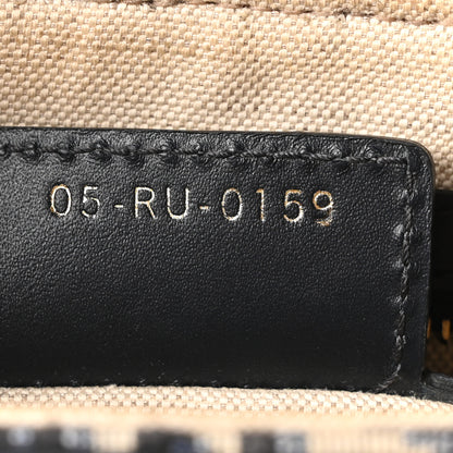Christian Dior Oblique Saddle Bag Blue 7 of 10