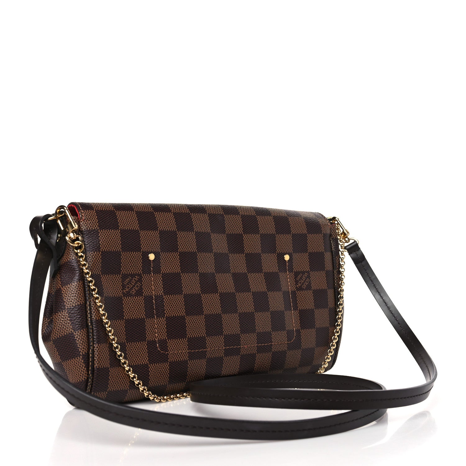 Louis Vuitton Damier Ebene Favorite MM 3 of 9