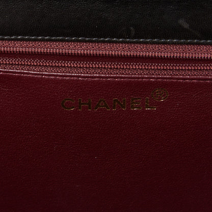 Chanel Lambskin Quilted Medium Single Flap Black 7 of 9