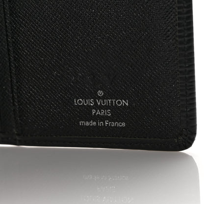 Louis Vuitton Epi Brazza Wallet Black 6 of 7