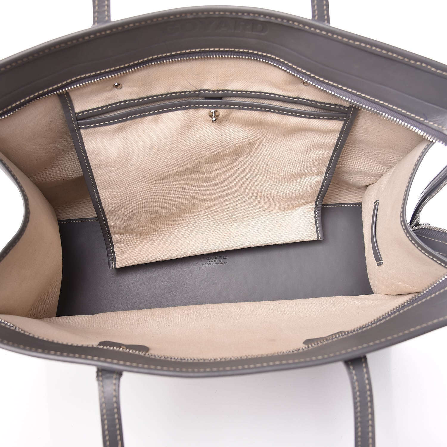 Goyard Goyardine Marquises Tote Grey 7 of 11