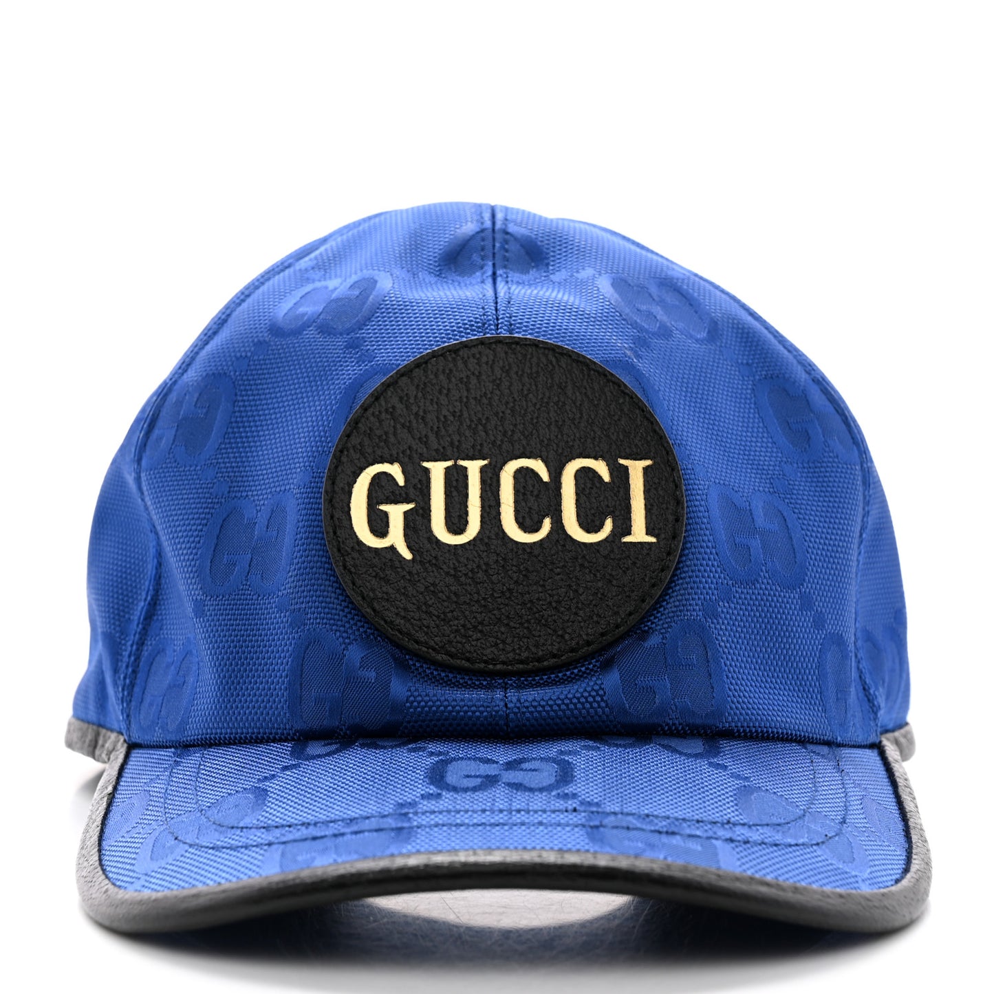 Econyl Nylon Monogram Off The Grid Baseball Hat L Orient Blue Black