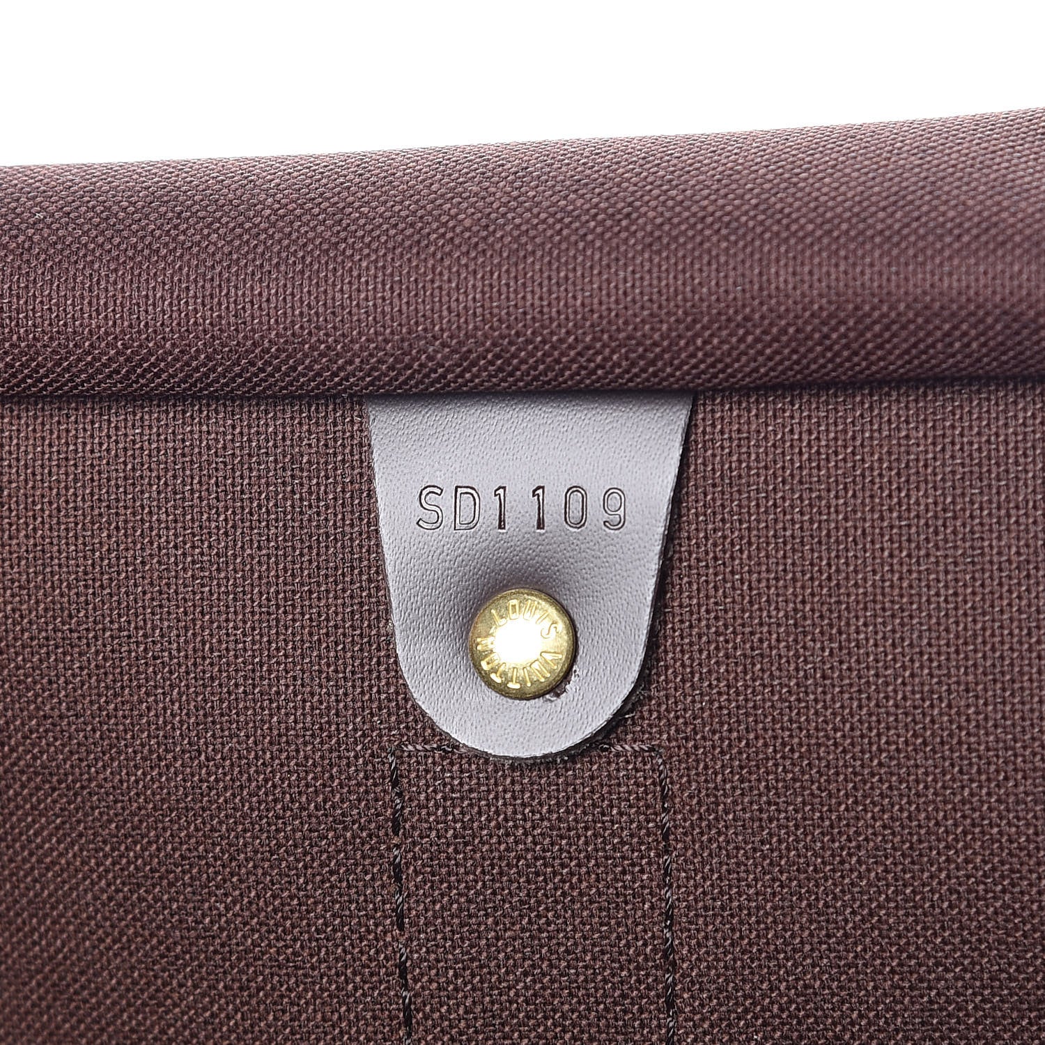 Louis Vuitton Damier Ebene Keepall Bandouliere 55 7 of 10