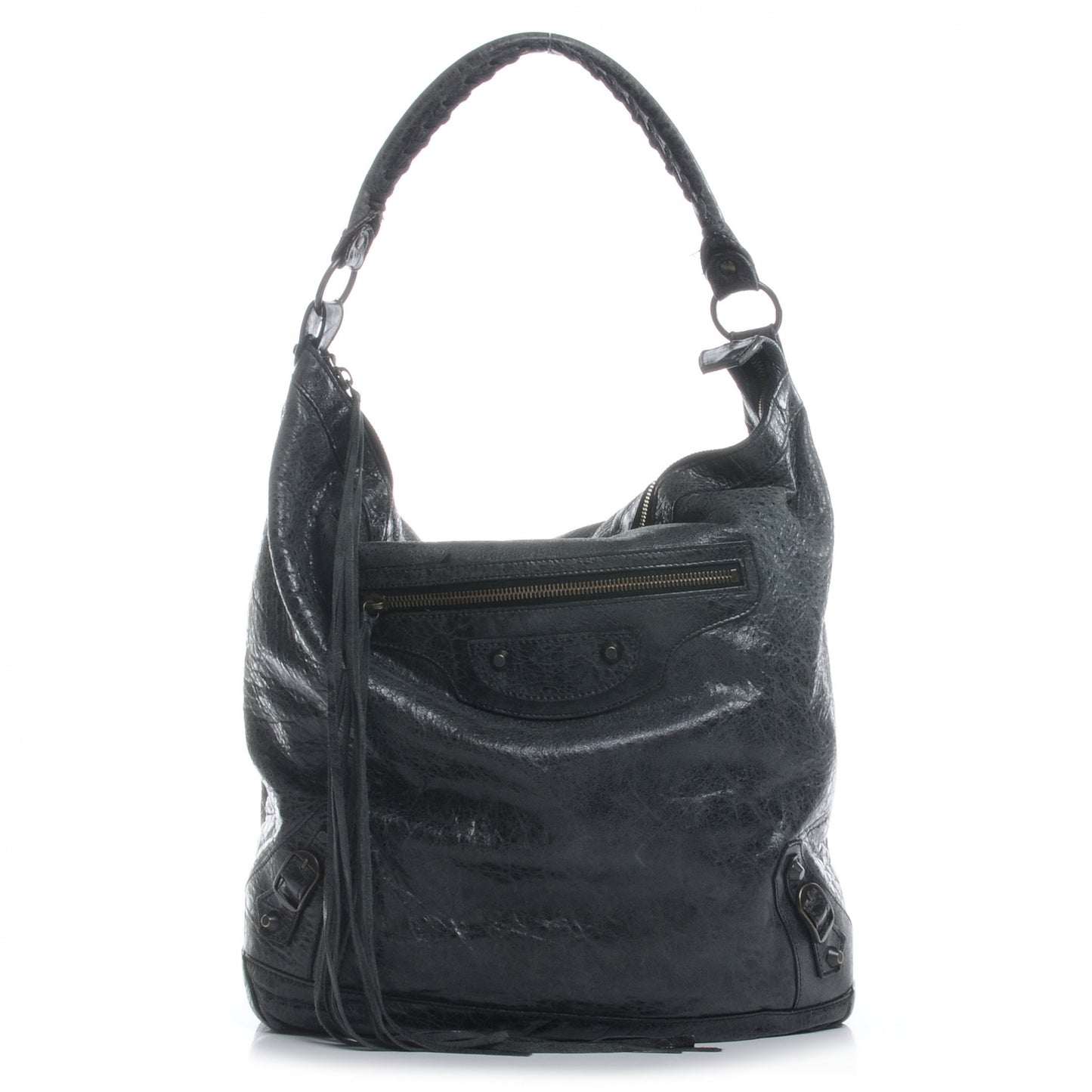 Agneau Day Hobo Black