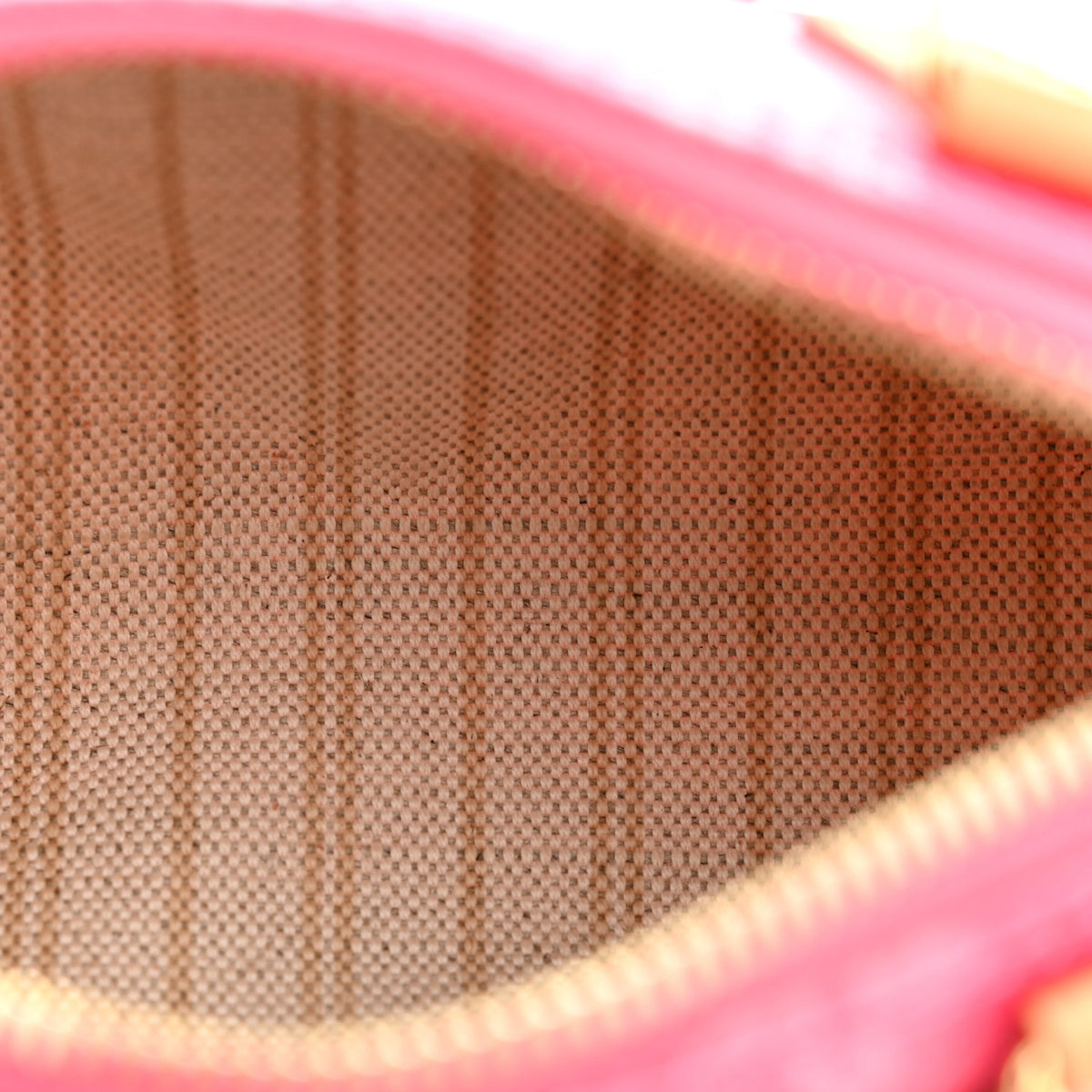 Monogram Origine Lin Nano Speedy Rose Ruban