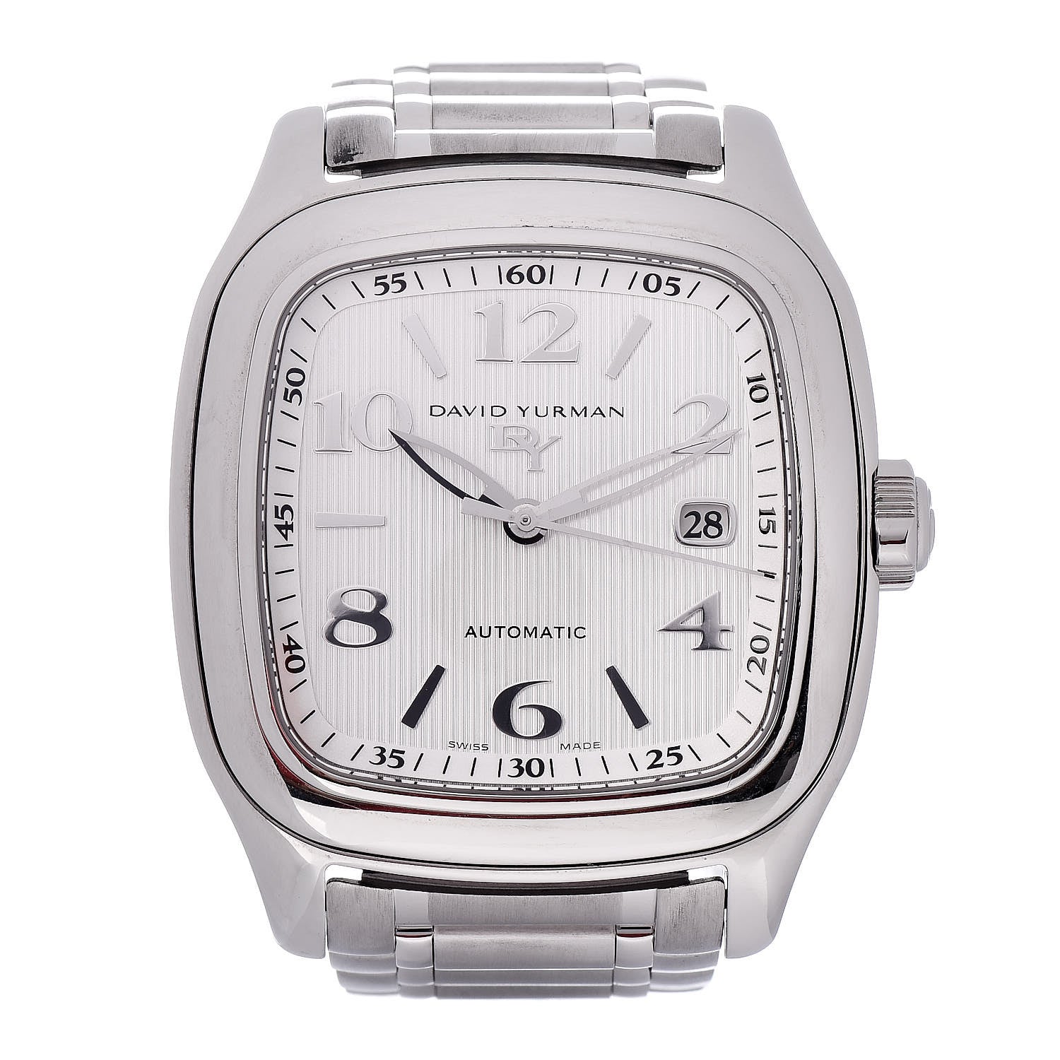David Yurman Stainless Steel 41mm Belmont Automatic Watch 1 of 5
