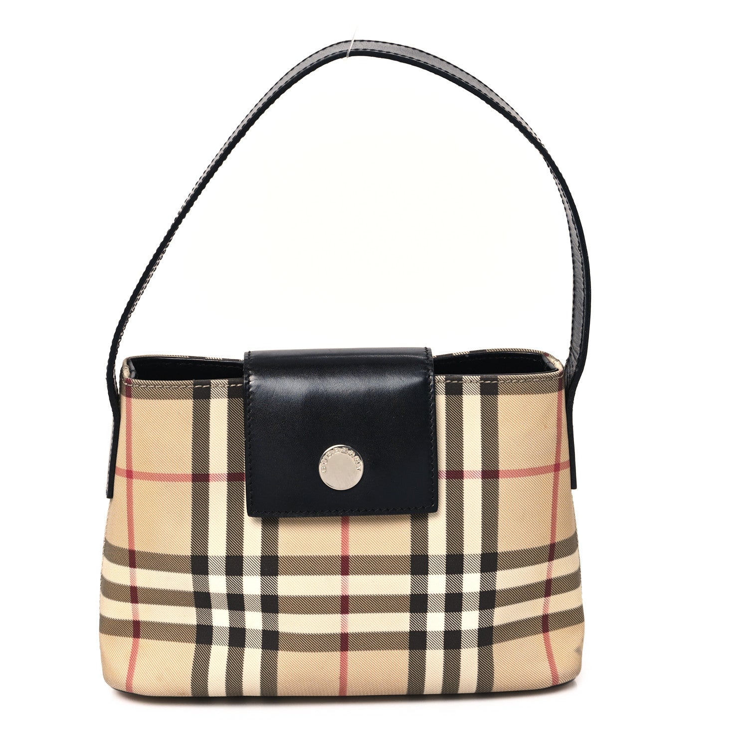 Burberry Vintage Check Shoulder Bag Black 1 of 14