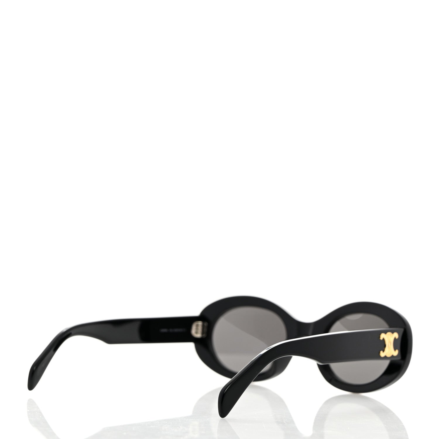 Celine Acetate Triomphe 01 Sunglasses CL 40194U Black 4 of 7