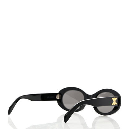 Celine Acetate Triomphe 01 Sunglasses CL 40194U Black 4 of 7
