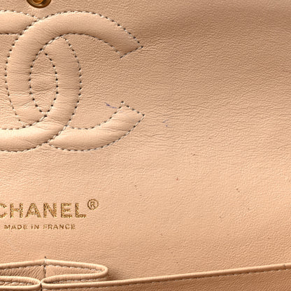 Chanel Caviar Quilted Medium Double Flap Beige 14 of 22