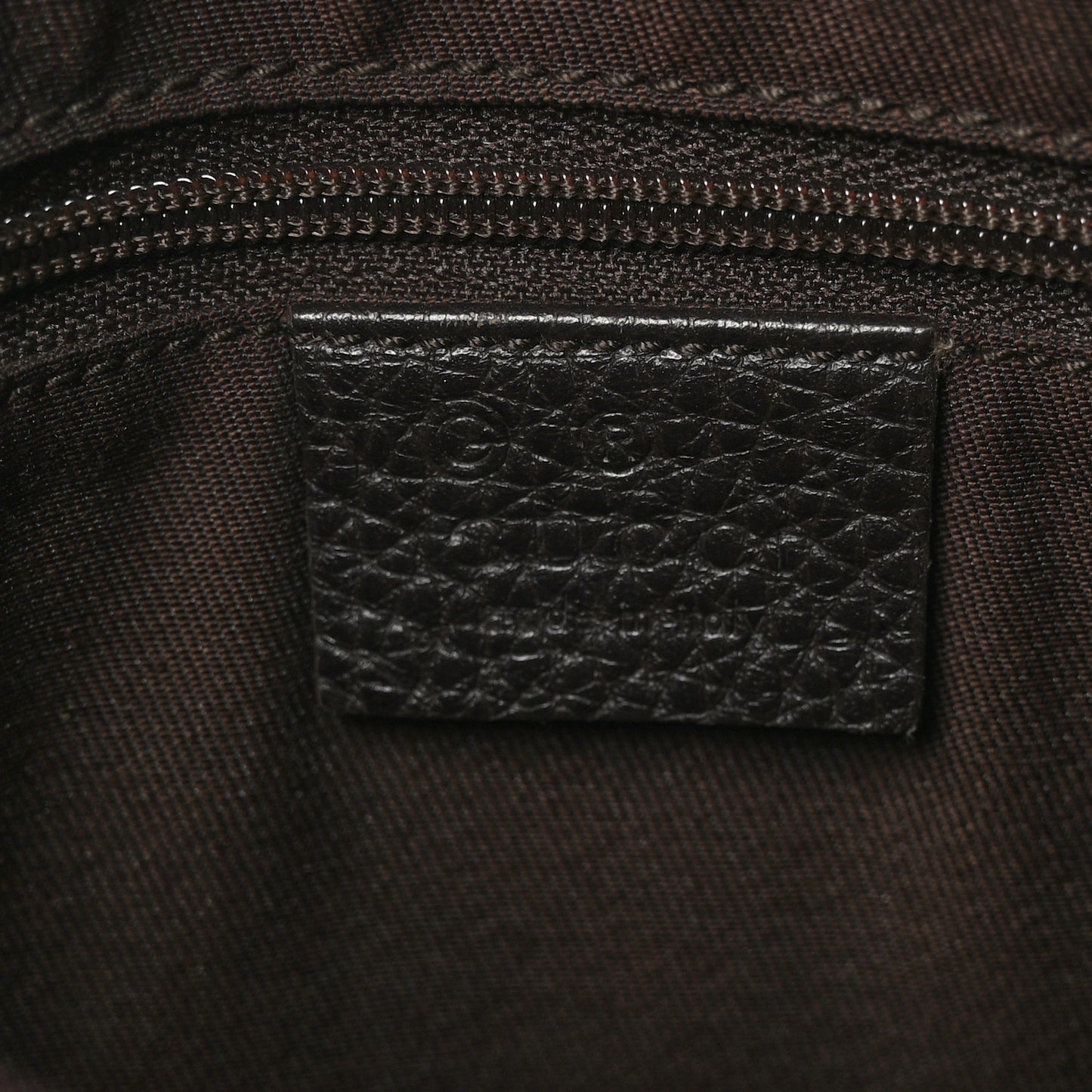 Nylon Monogram Shoulder Bag  Dark Brown
