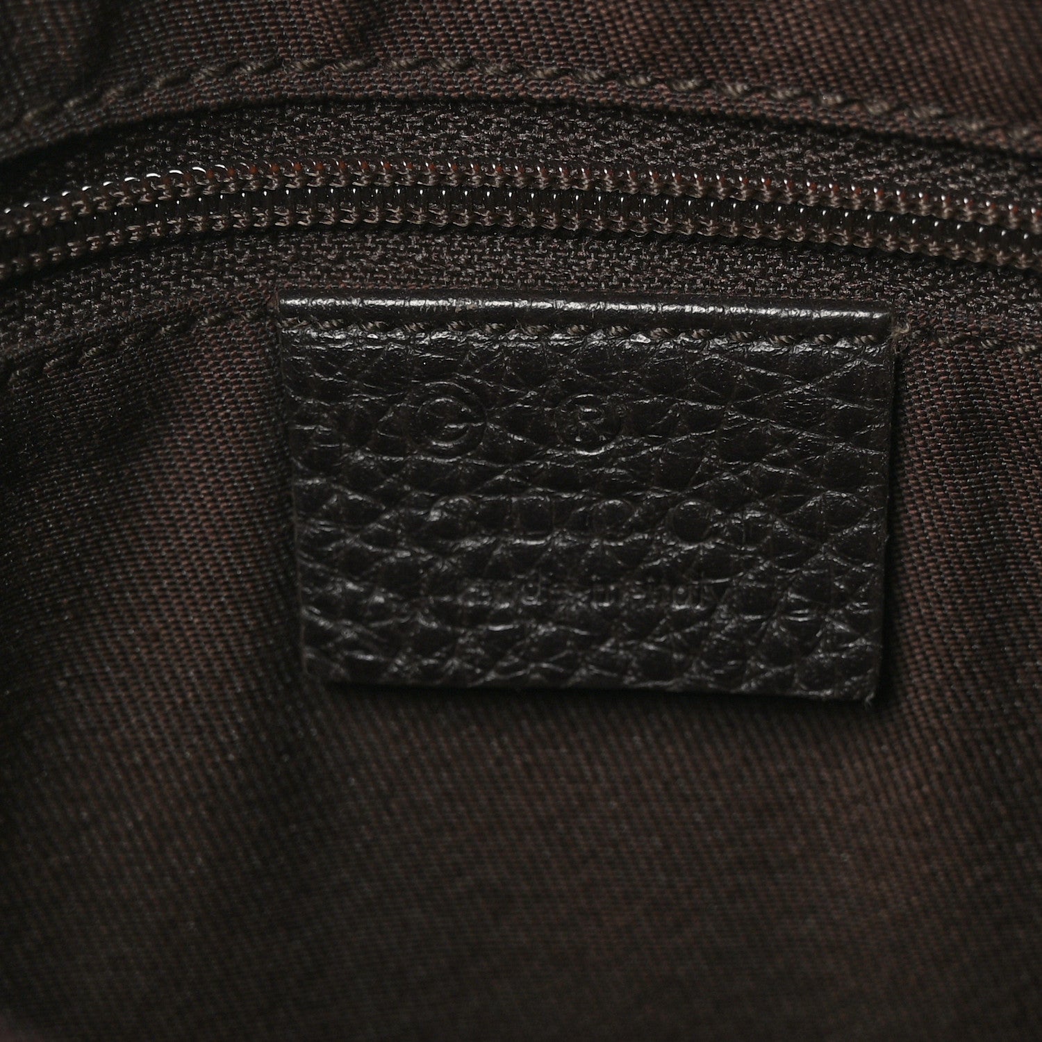 Gucci Nylon Monogram Shoulder Bag  Dark Brown 6 of 11