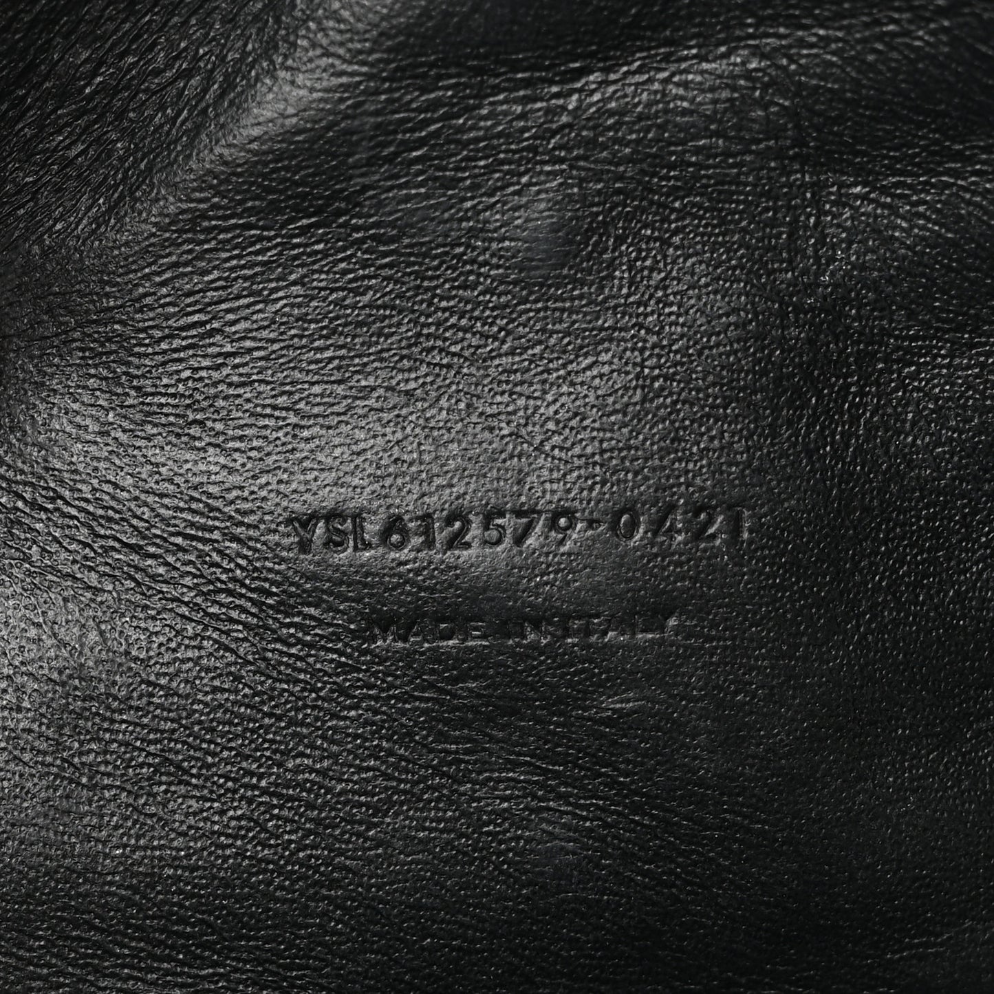 Grain De Poudre Matelasse Monogram Mini Lou Camera Bag Black