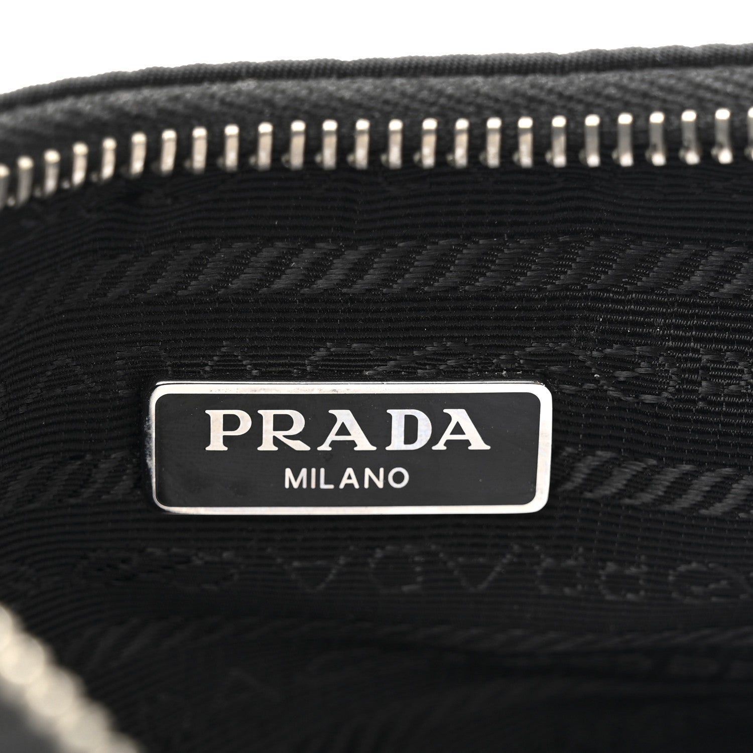 Prada Tessuto Nylon Saffiano Mini Re-Edition 2005 Bag Black 6 of 10
