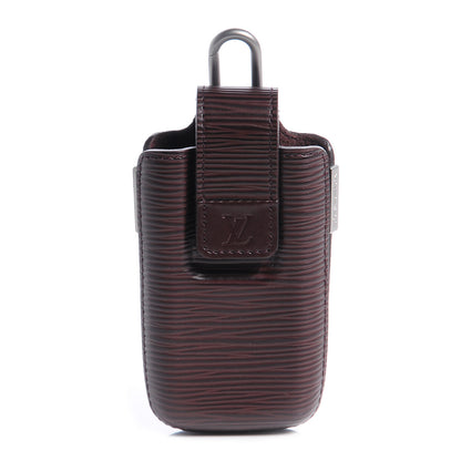 Louis Vuitton Epi Etui Telephone International GM Moka 1 of 7