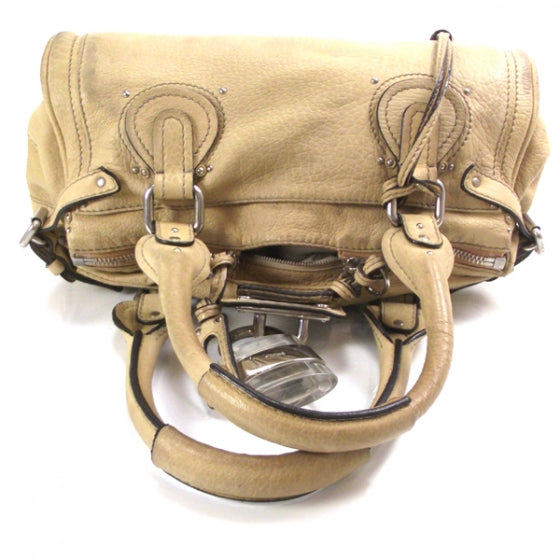 Chloe Leather Paddington Satchel Sable 6 of 16