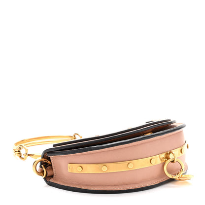 Chloe Calfskin Small Nile Bracelet Minaudiere Bag Biscotti Beige 4 of 11