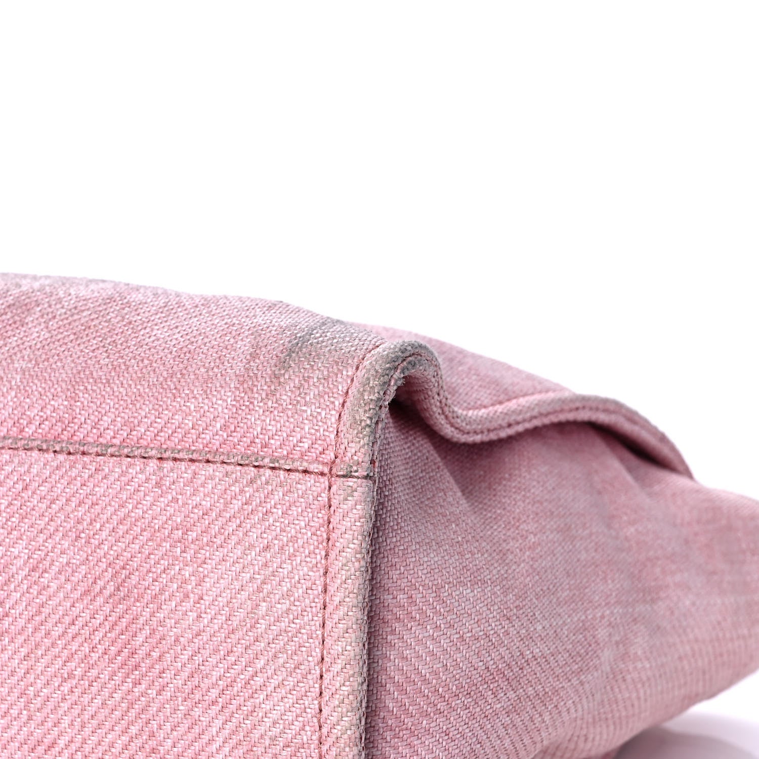 Chanel Canvas Medium Deauville Tote Pink 11 of 15