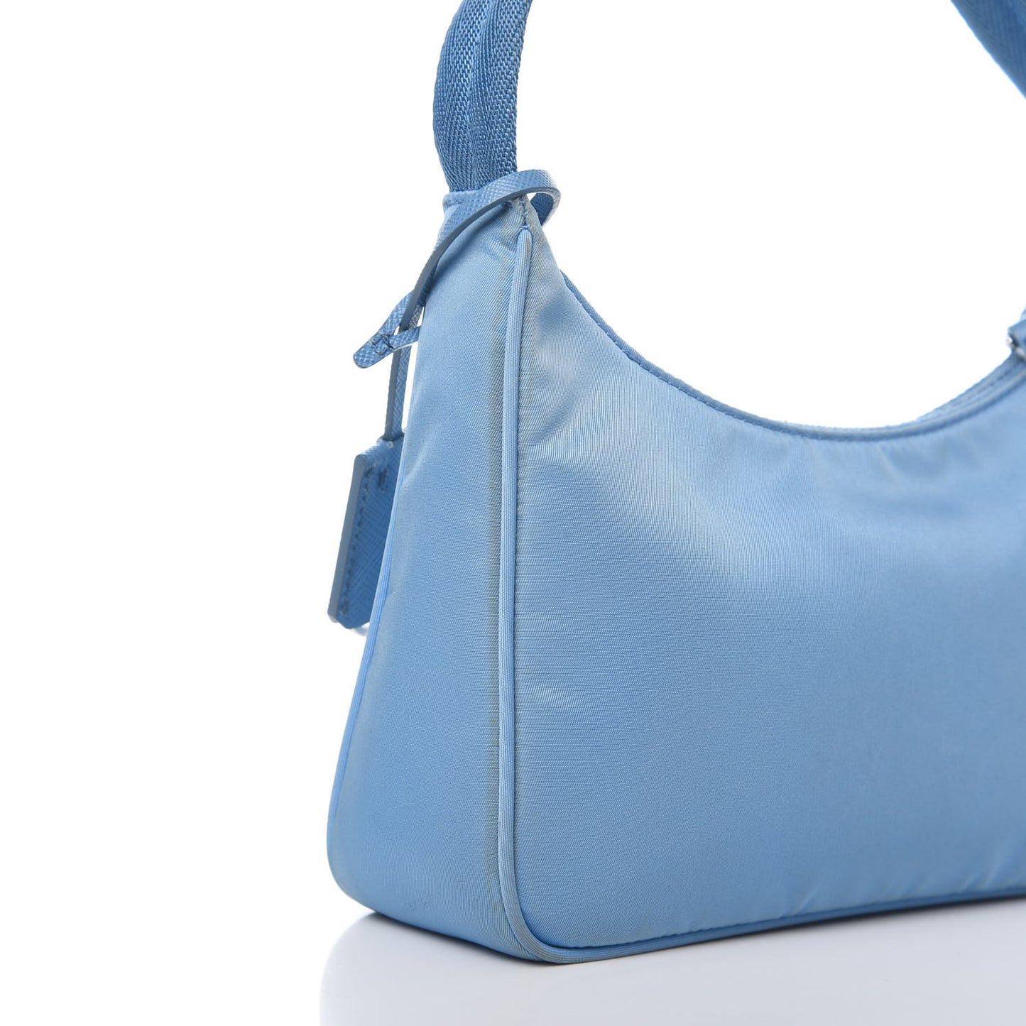 Re-Nylon Saffiano Mini Re-Edition 2000 Bag Pervinca