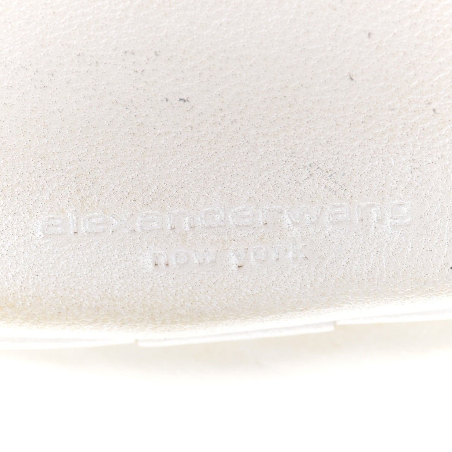 Alexander Wang Lambskin Mini Attica Belt Bag White 6 of 10