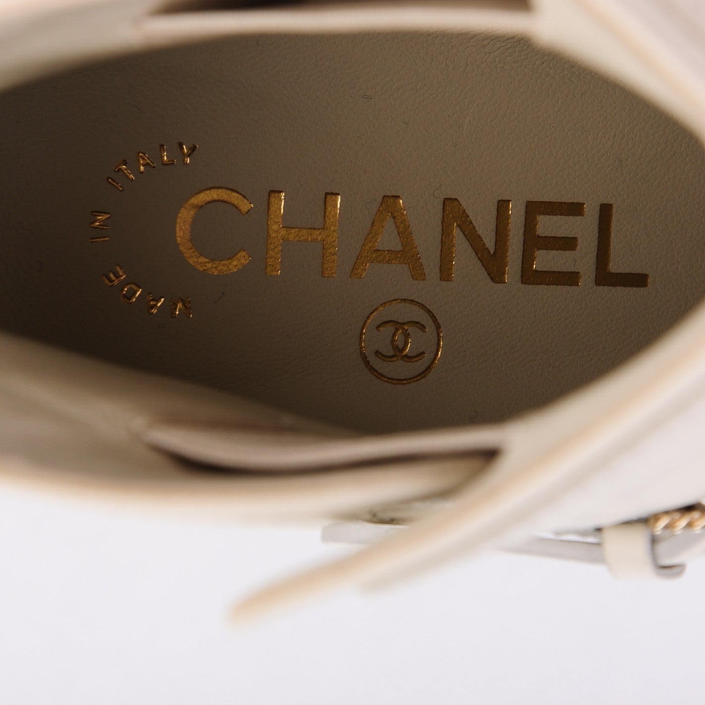 Chanel Calfskin Short Boots 36 White 8 of 8