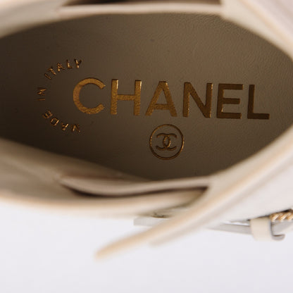 Chanel Calfskin Short Boots 36 White 8 of 8