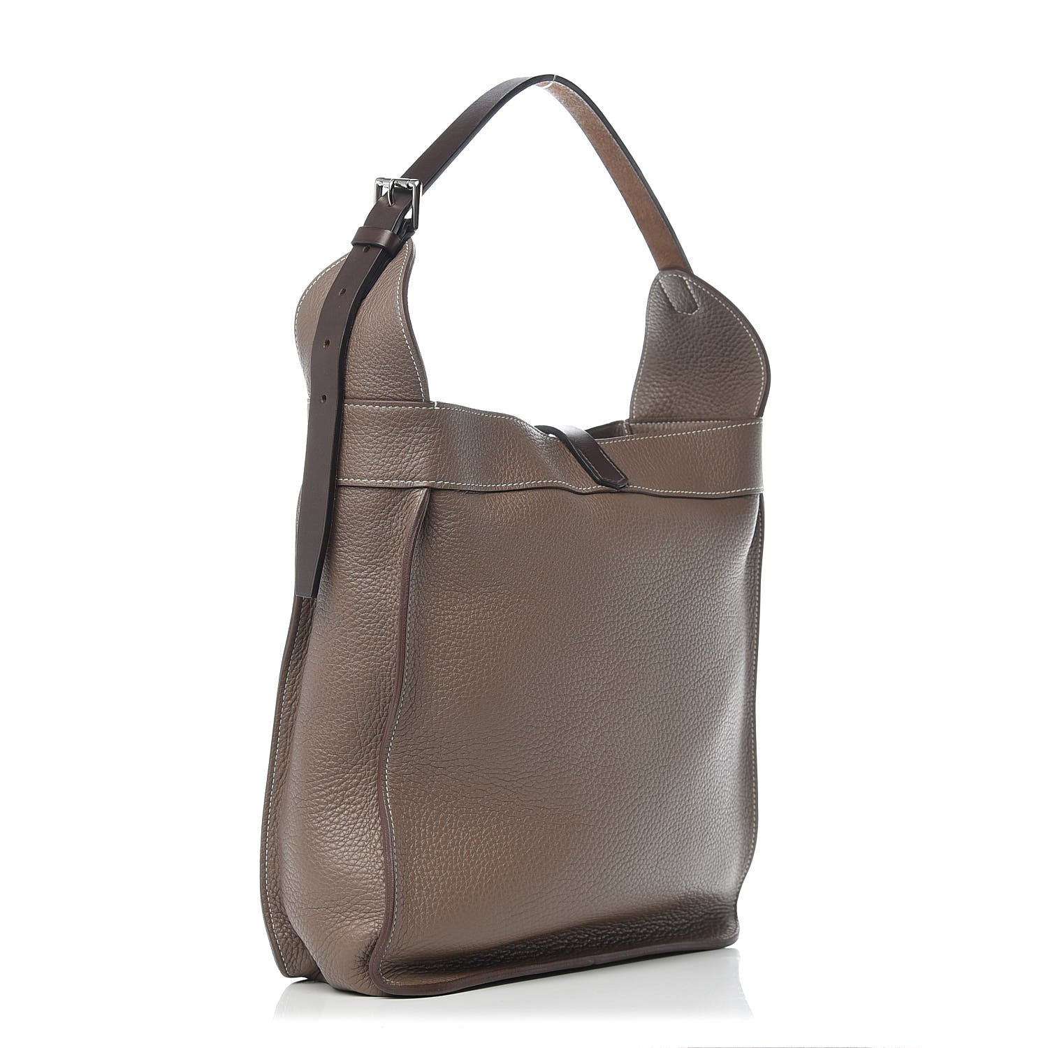 Hermes Taurillon Clemence Marwari PM Etoupe 3 of 9