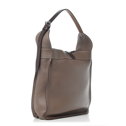 Hermes Taurillon Clemence Marwari PM Etoupe 3 of 9
